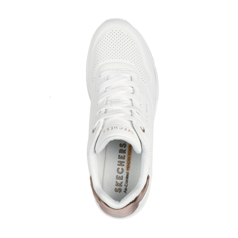 Zapatillas Skechers Uno Wedge Mujer White