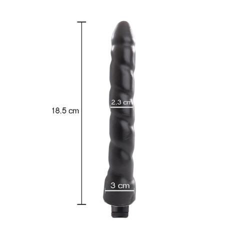 Vela Anal Con Micro Vibro Negro