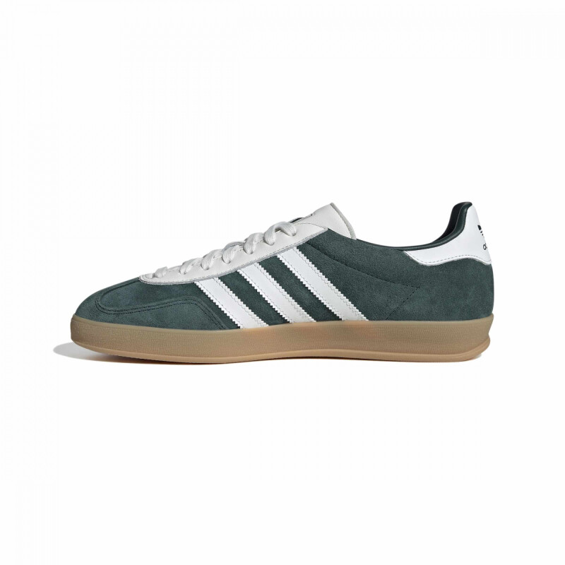 Championes Adidas GAZELLE INDOOR Hombre IH9651 Verde Oscuro-blanco