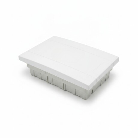 Tablero 12 Módulos de Embutir Tablero 12 Módulos de Embutir Blanco