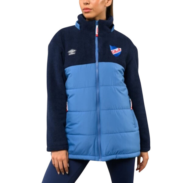 Campera Umbro Parka Willow Mujer NU340365 Azul