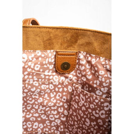 Travel Bag Gamuza Vegana Camel