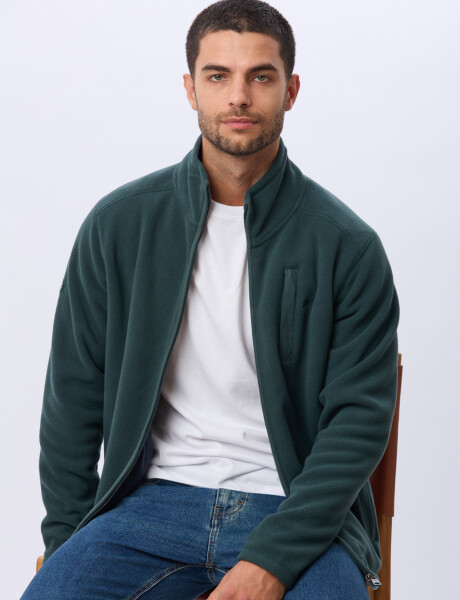 CAMPERA POLAR DE ABRIGO Verde