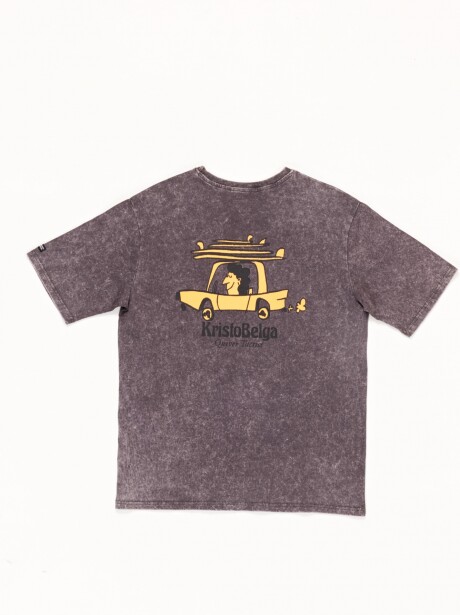 REMERA CAR GRIS PLOMO