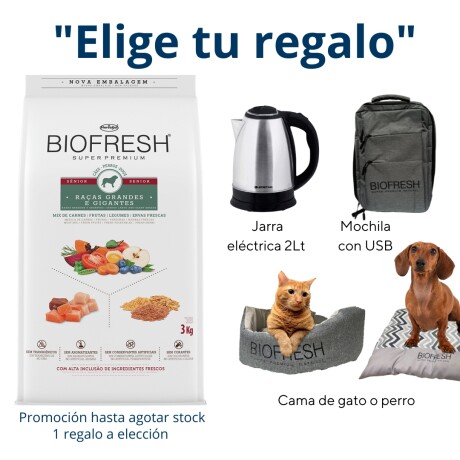 BIOFRESH SENIOR RAZAS GRANDES X 15 KG Biofresh Senior Razas Grandes X 15 Kg