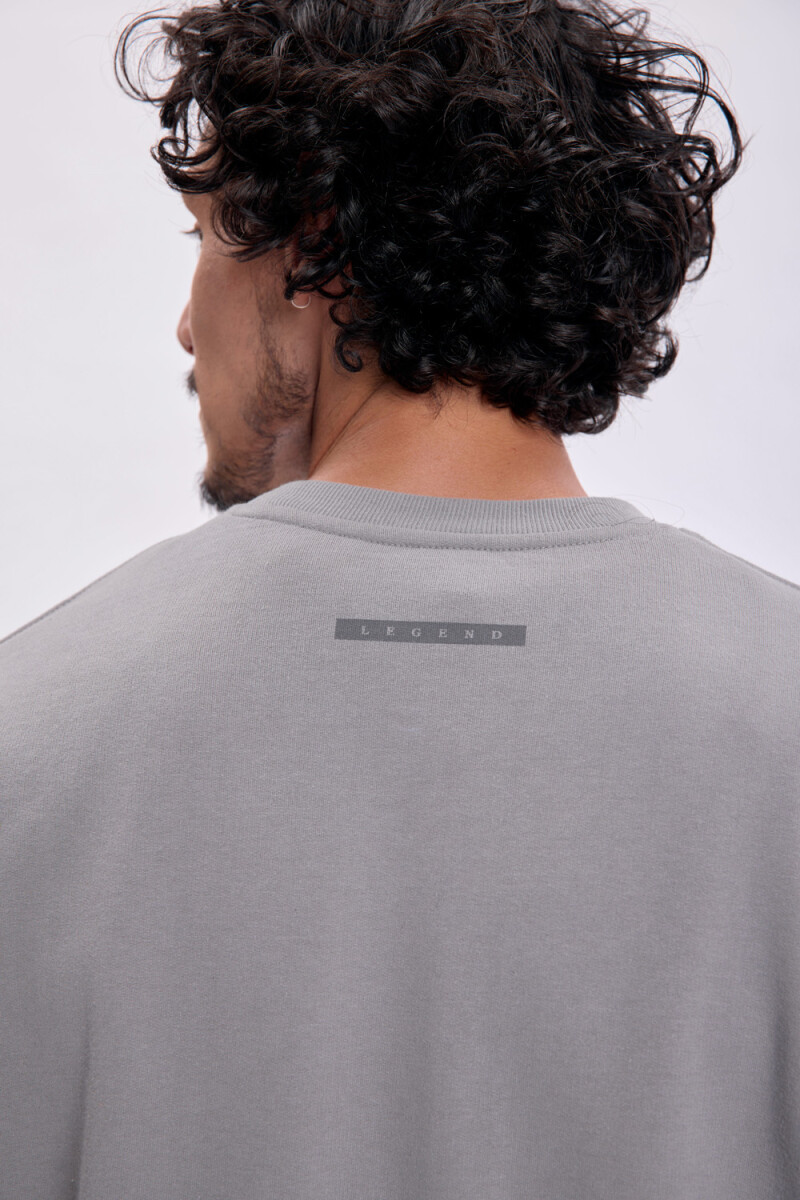 Buzo deportivo oversize Disney Gris
