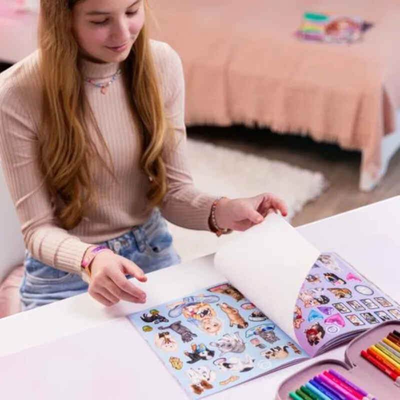 Libro de Stickers Top Model Kitty Libro de Stickers Top Model Kitty