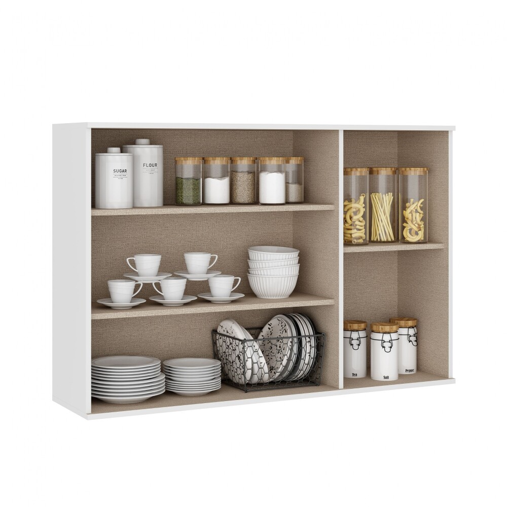 Aéreo Americana 120 cm 2 puertas Vidrio + 1 puerta Aéreo Americana 120 cm 2 puertas Vidrio + 1 puerta