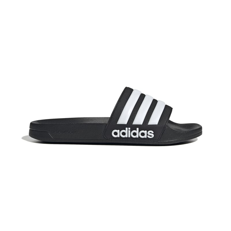 Ojotas Adidas Adilette Shower de Hombre - GZ5922 Negro-blanco