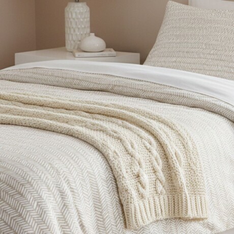 Juego de Sábanas Bukara Beige Queen