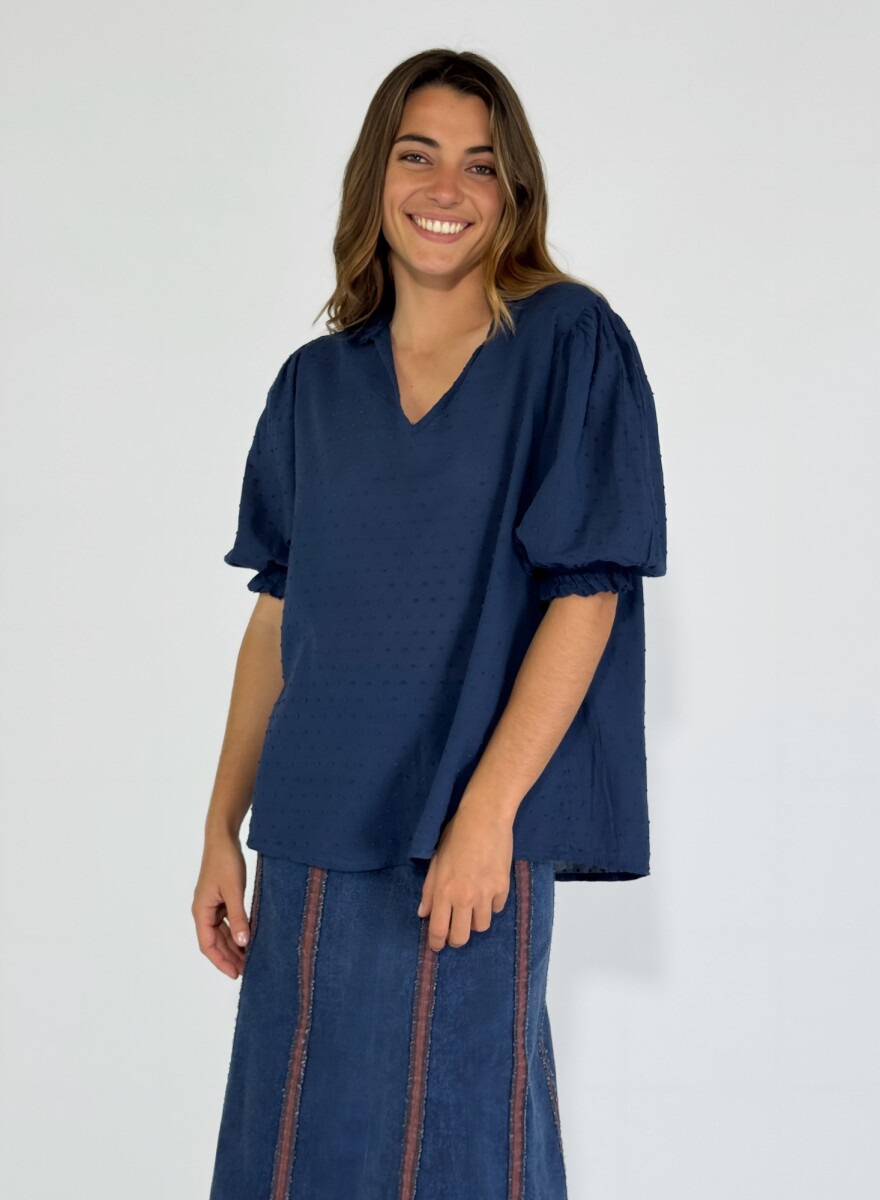 BLUSA VOMERO - AZUL 