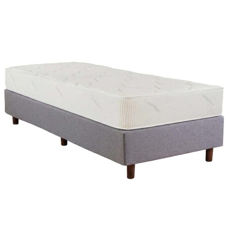 SOMMIER 1 1/2 PLAZA ESPUMA PLATINUM A