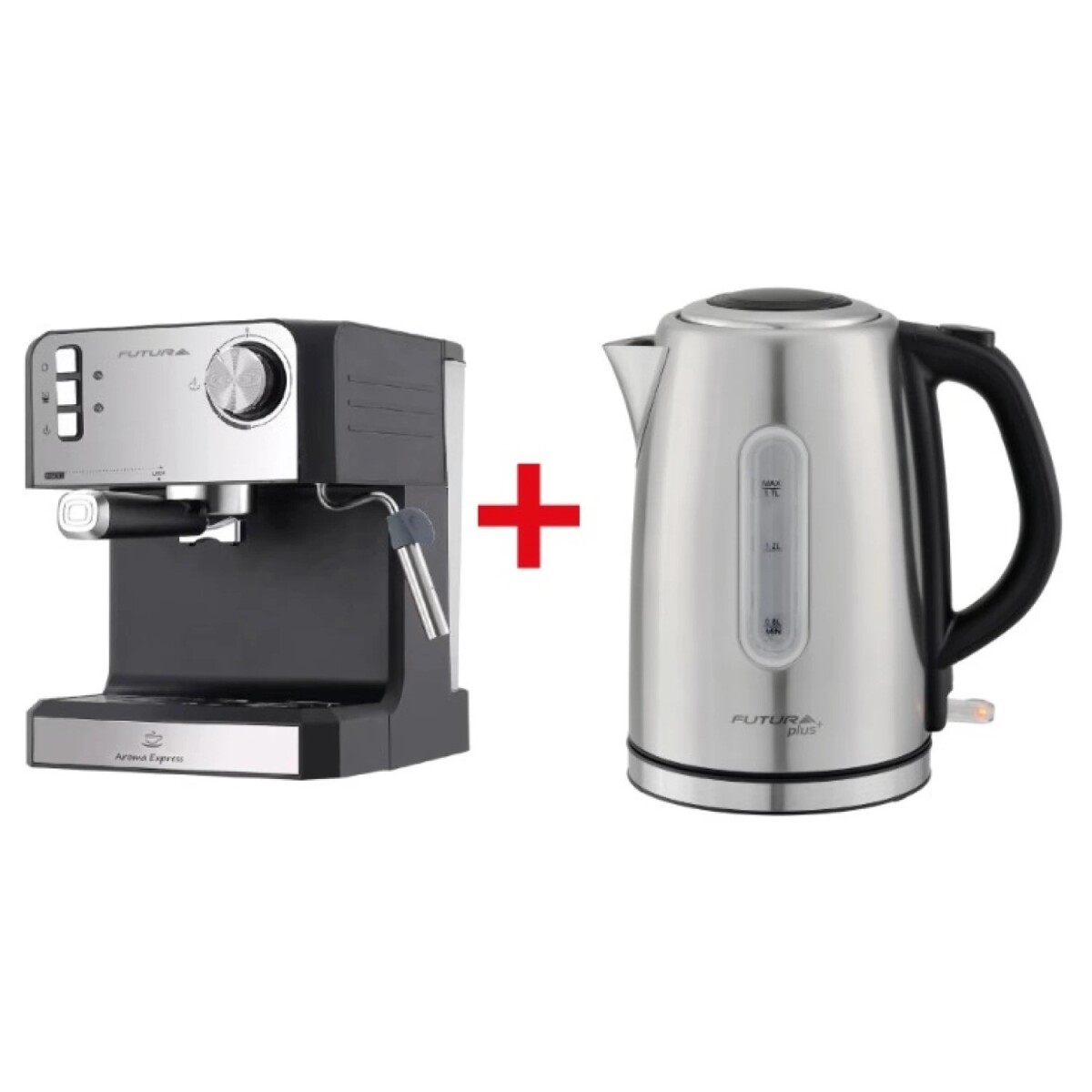 Kit Futura Cafetera CE6821 y Caldera Eléctrica HA1798X 