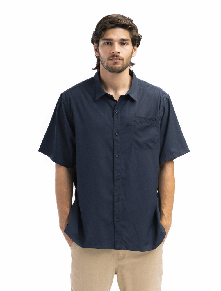 Camisa Forum M/C Noronia Marino