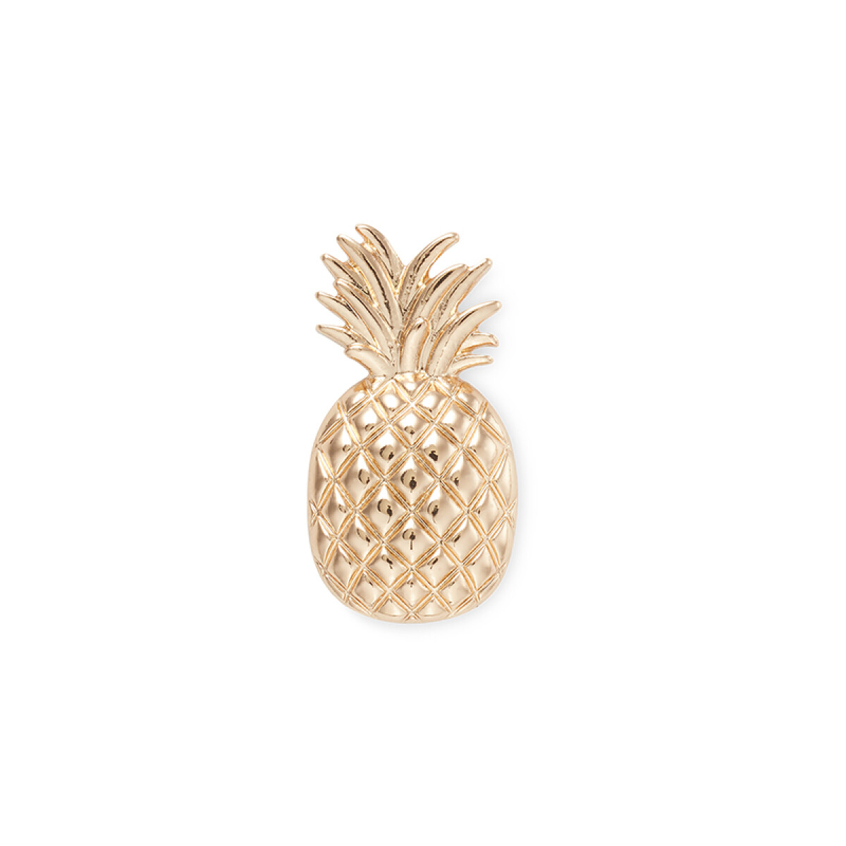 Jibbitz™ Charm Gold Pineapple - Multicolor 
