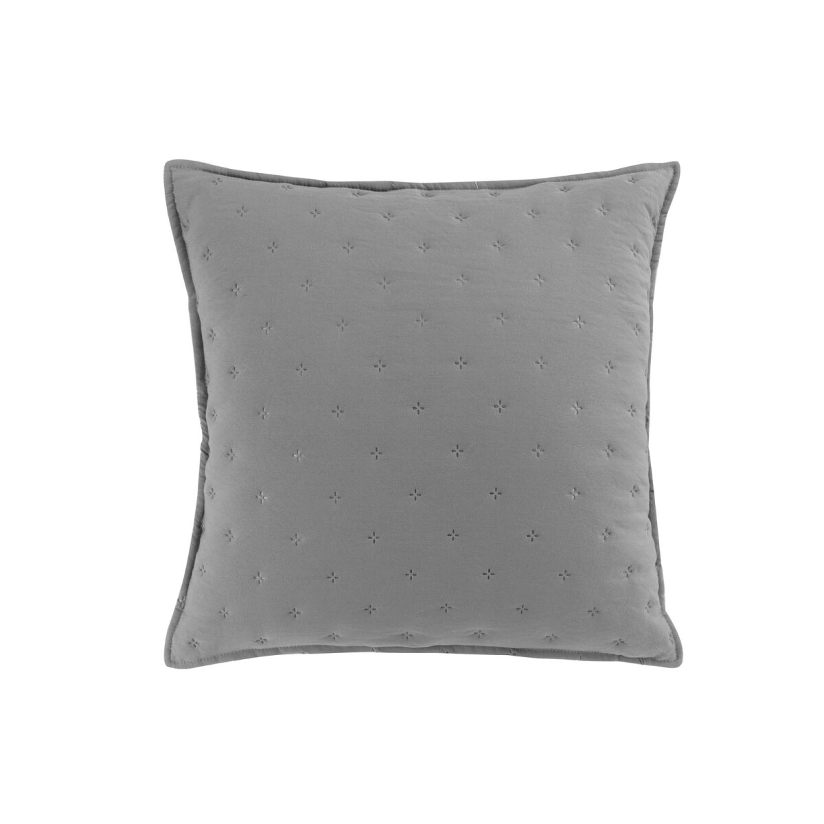 FUNDA DE ALMOHADÓN - POLIESTER GRIS CAPI 