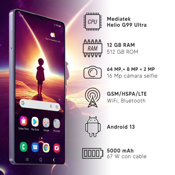 Xiaomi Poco M6 Pro 12/512 Gb 4g VIOLETA