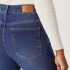 CALCA SUPER SKINNY FEM AZUL CARIBE/CHUMBO/BLANCO