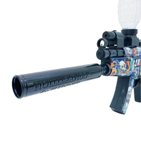 Pistola Hidrogel C/laser Semi Automática 5000 Balines Skull