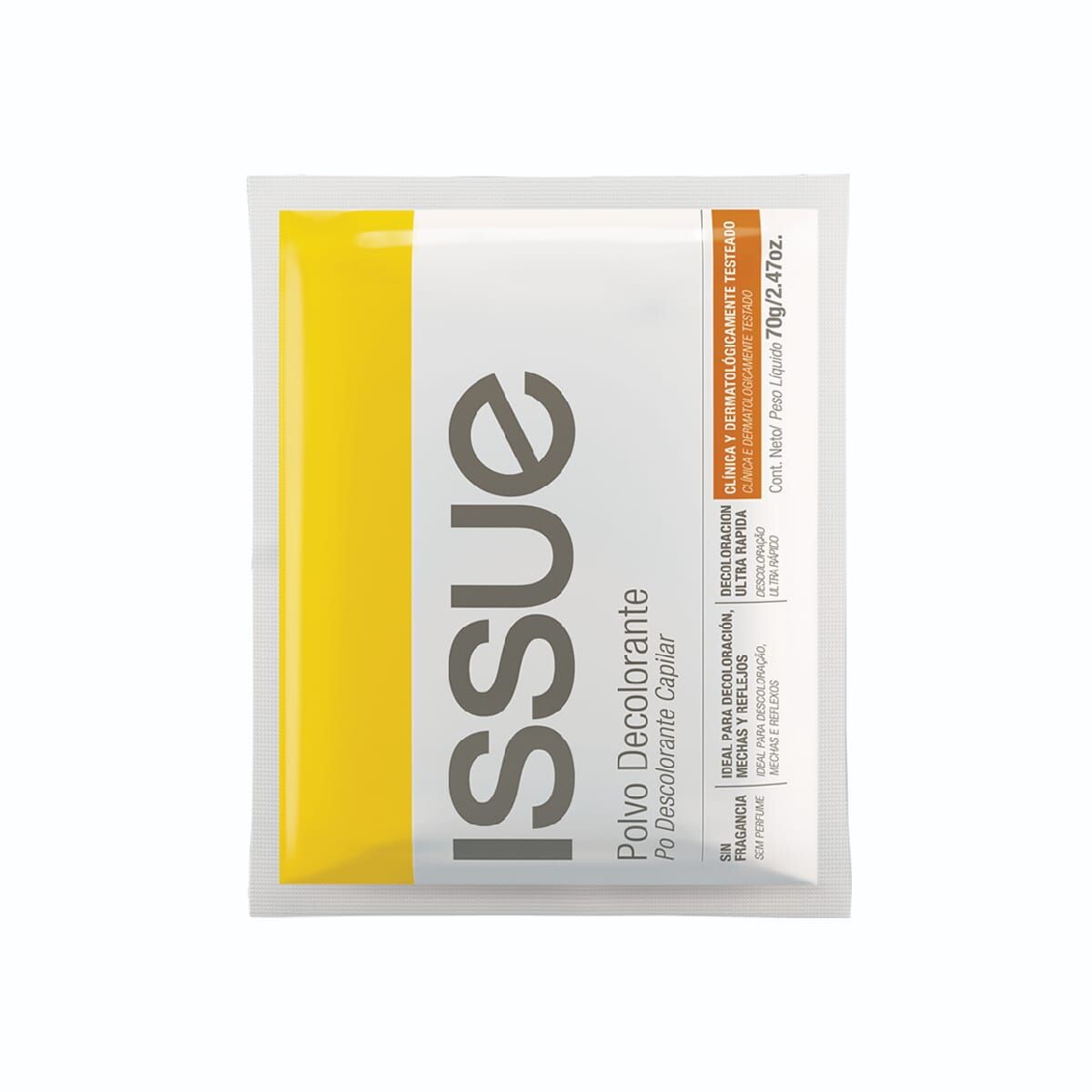 ISSUE POLVO DECOLORANTE 70GR. UNID. 