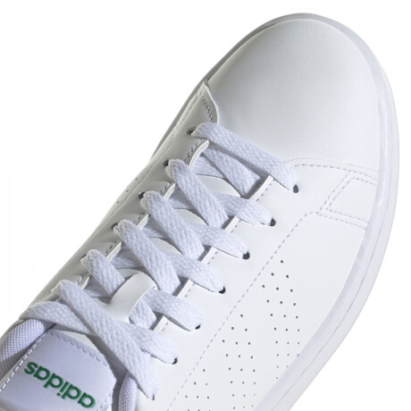 Championes de Hombre Adidas Advantage Mns Blanco - Verde