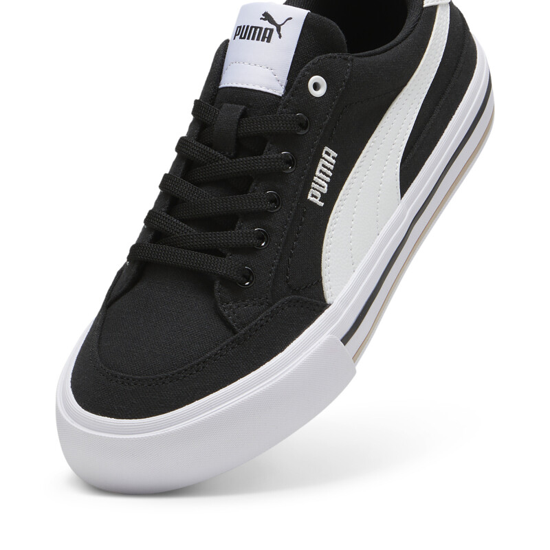 Championes Puma Court Classic Vulc de Hombre - 396353 03 Negro-blanco