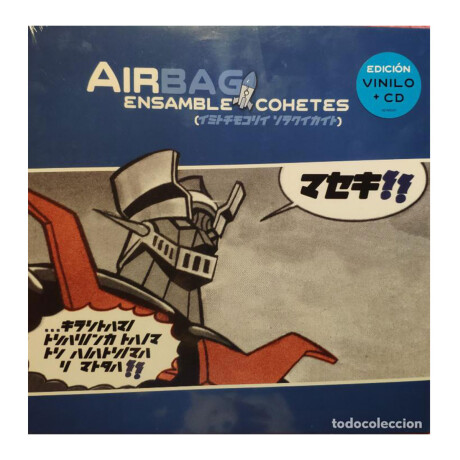Airbag - Ensamble Cohetes Y Cd Vinilo Airbag - Ensamble Cohetes Y Cd Vinilo