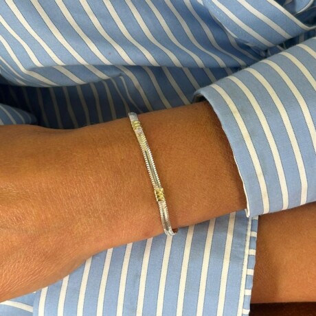 Pulsera Ibiza - Plata y Oro Pulsera Ibiza - Plata y Oro