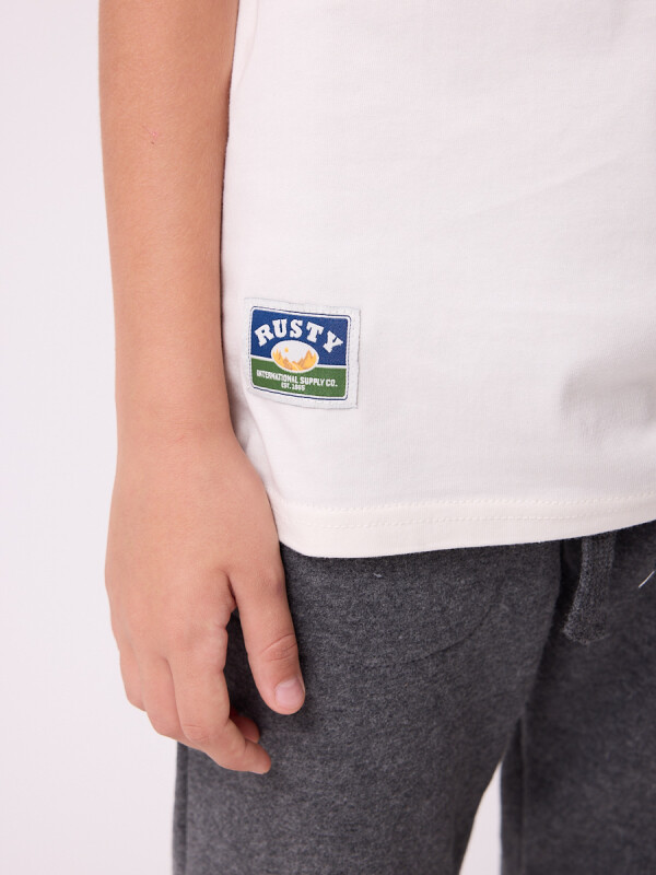 T-SHIRT PORTBO TEEN RUSTY Crudo