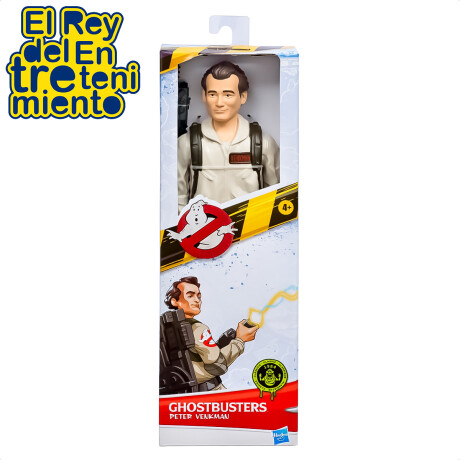 Cazafantasmas Figuras 30cm Hasbro Muñeco Ghostbusters Peter Venkman + Auto