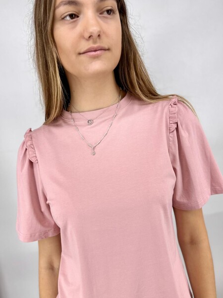 T-SHIRT WANNA PERLA ROSADO