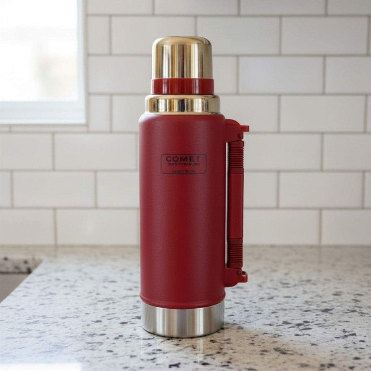 Temo de acero Inox Comet 1,25 Lt - Bordo 