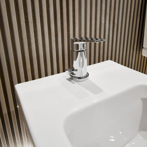 Griferia De Bidet Monocomando Linea Zoe Fv C/Desague Cromo 000