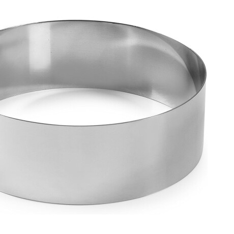 Aro cortante redondo. De acero inoxidable 80 x 45 mm Lacor Aro cortante redondo. De acero inoxidable 80 x 45 mm Lacor