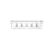 Huevera Organizador de huevos Clear Fresh 18 un. Blanco OU Huevera Organizador De Huevos Clear Fresh 18 Un. Blanco Ou