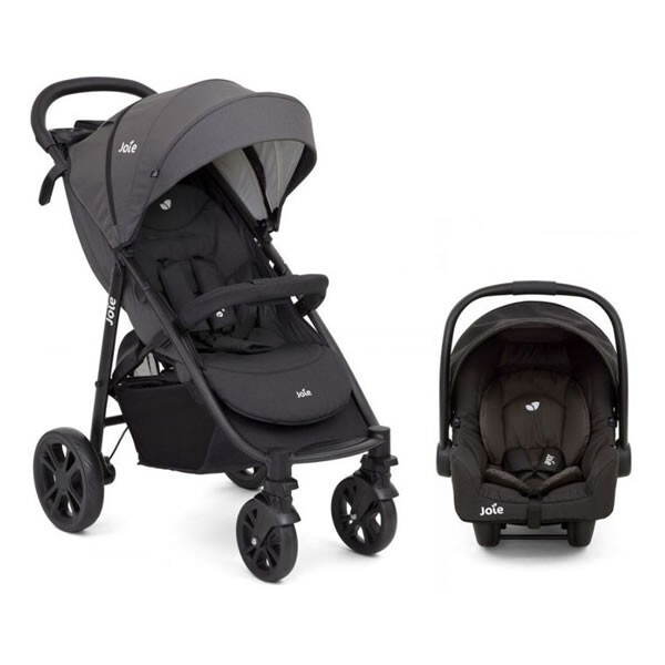 Travel System Litetrax 4 Coal JOIE c base cinto Travel System Litetrax 4 Coal JOIE c base cinto