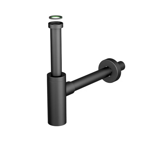 Sifón botella lavatorio Inoxmater 1.1/4 NEGRO BONOMINI Sifón Botella Lavatorio Inoxmater 1.1/4 Negro Bonomini