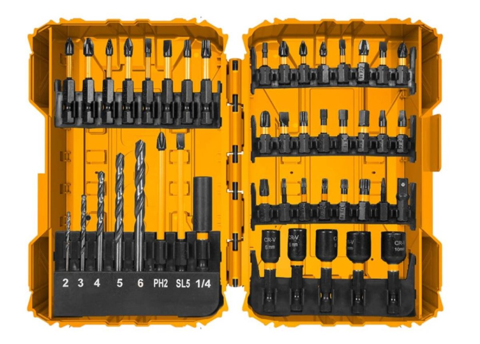 SET 45PCS PUNTAS DE IMPACTO ADAPTADOR INGCO AKDL24502 