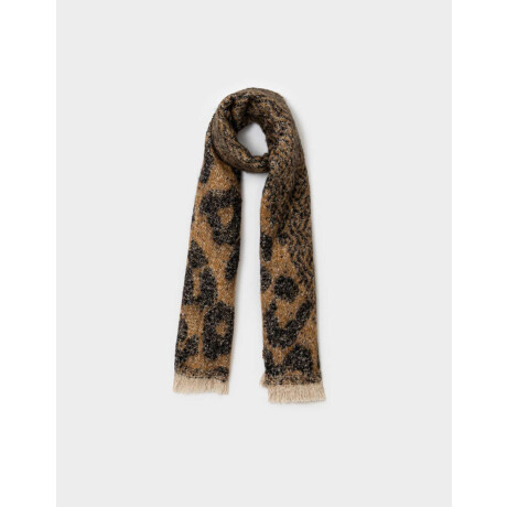 Bufanda Estampada Combinacion Bicolor