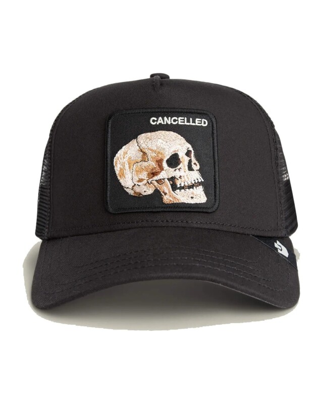 Gorra Goorin Bros Trucker Baseball - The Cancelled Skull Negro Gorra Goorin Bros Trucker Baseball - The Cancelled Skull Negro