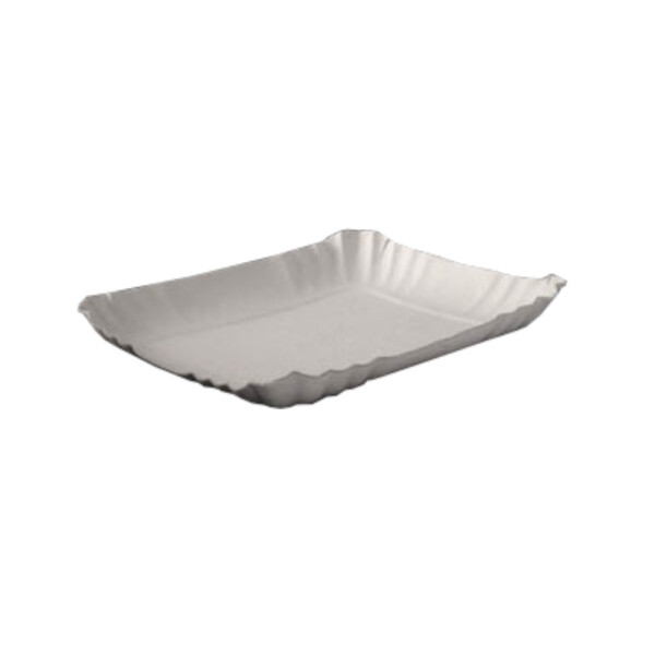 BANDEJA DE CARTON RECTANGULAR 20X26 CM. BLANCO