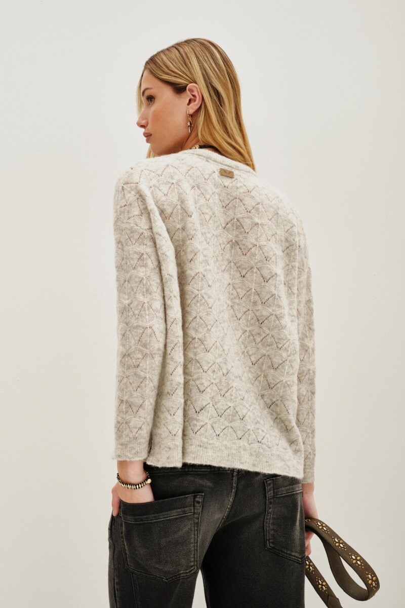 Sweater Cymade Vernet Gris Melange