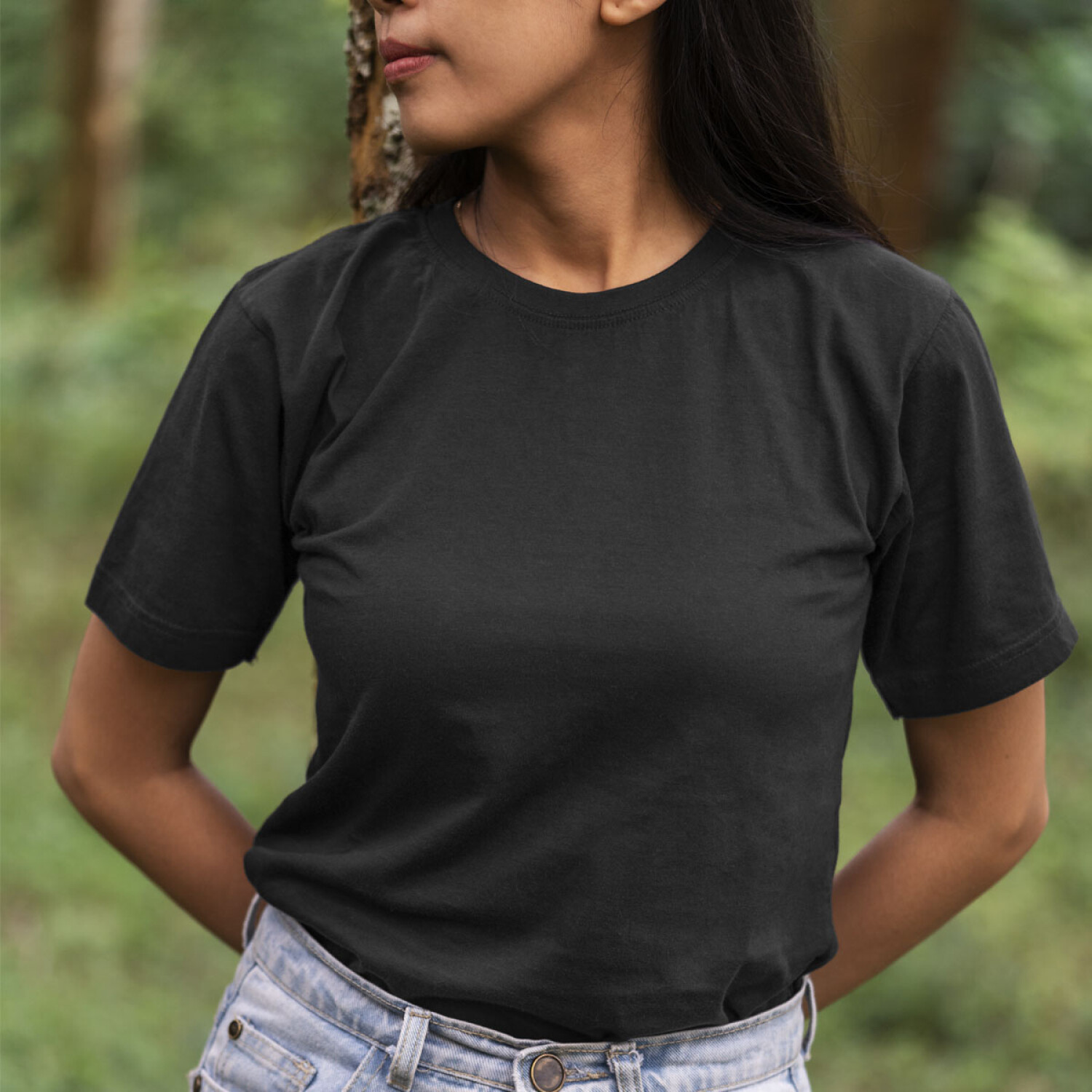Remera gris mujer top