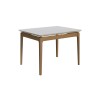Mesa de Comedor Rectangular 1.2 Blanco/Natural - Wood Mesa de Comedor Rectangular 1.2 Blanco/Natural - Wood