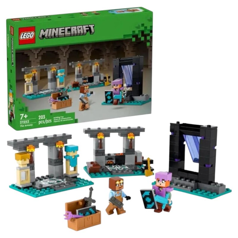 Lego Minecraft 21252 La Armería Lego Minecraft 21252 La Armería