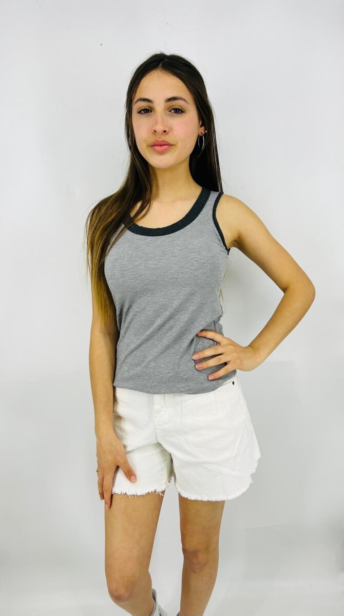 MUSCULOSA SLOWLY 1045 - GRIS 
