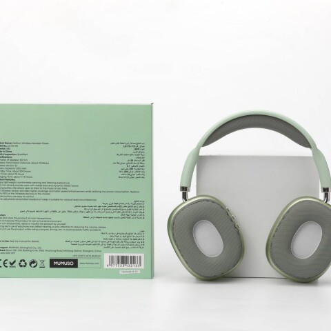 AURICULARES INALÁMBRICOS DE MODA (VERDE) AURICULARES INALÁMBRICOS DE MODA (VERDE)