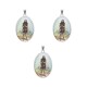 MEDALLAS DE SANTOS 5CM X3 UNIDADES Gp117/san Onofre