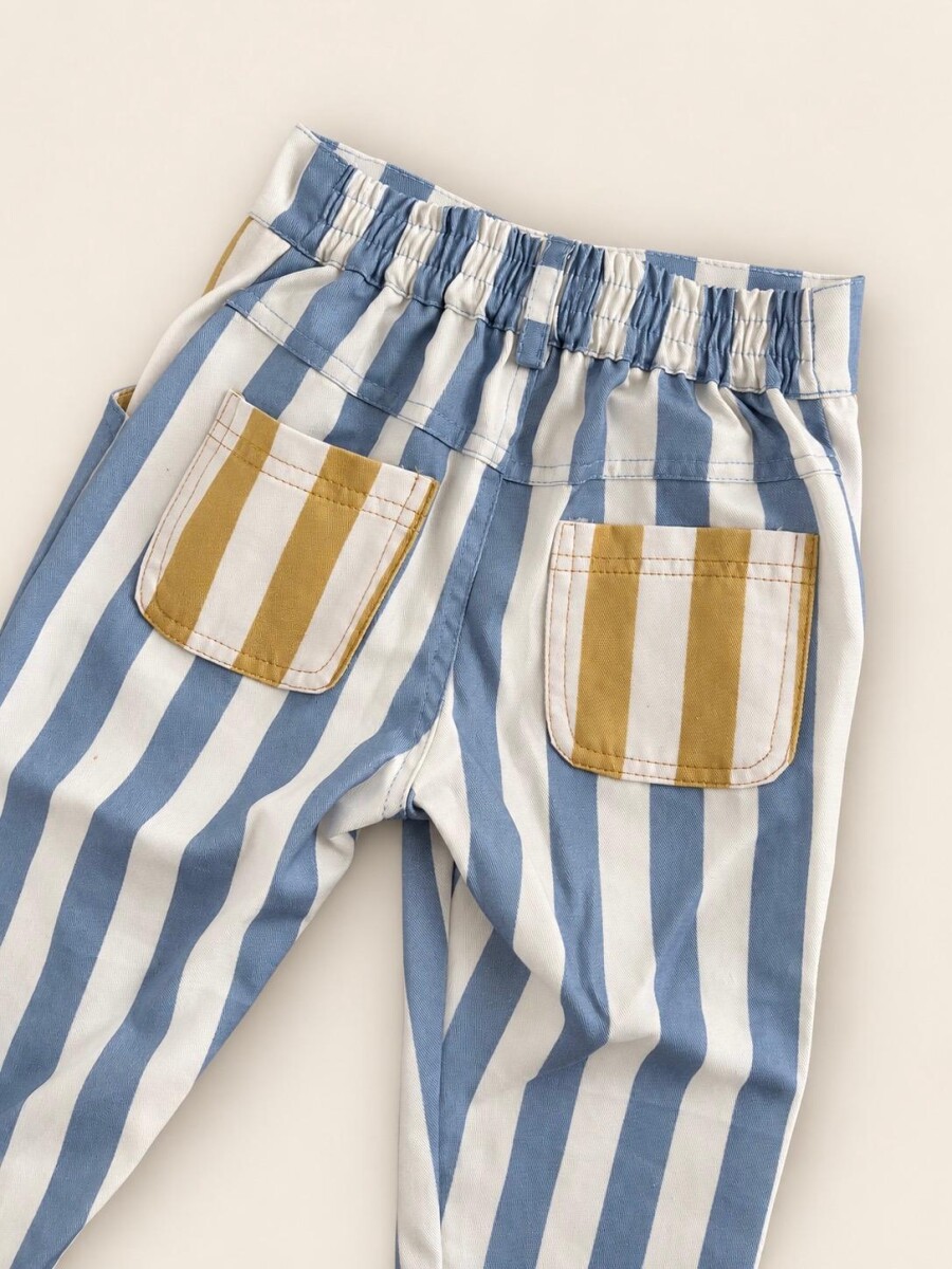 Pantalón cebra celeste Pantalón cebra celeste