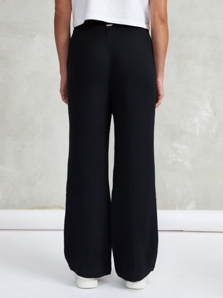 PANTALÓN TRAMA NEGRO
